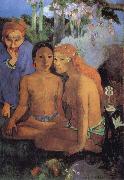 Paul Gauguin Contes barbares Sweden oil painting artist